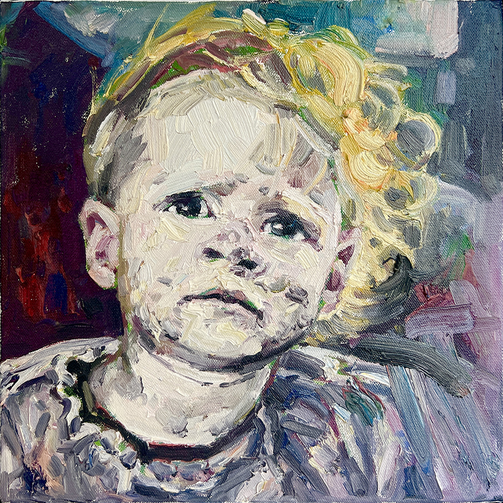 Hung Liu - Dustbowl Portrait II