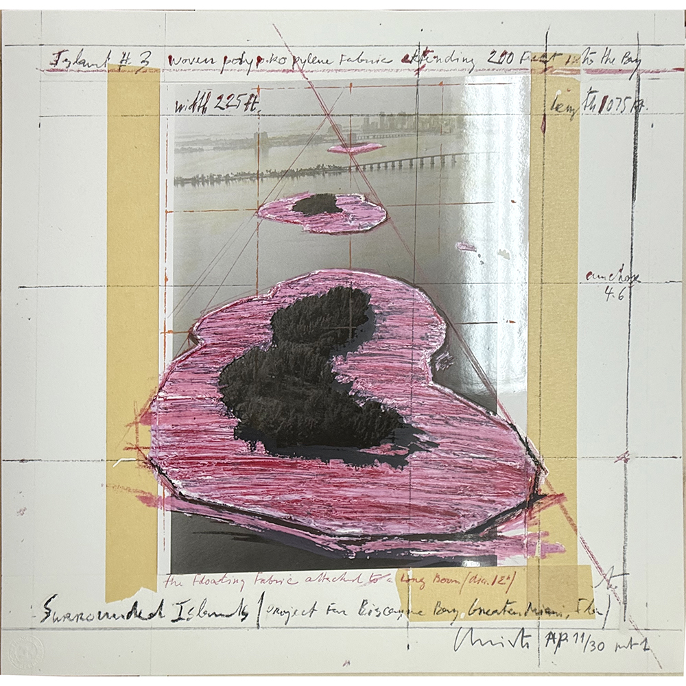 Christo and Jeanne-Claude - Surrounded Islands, Biscayne Bay, Greater Miami, Florida