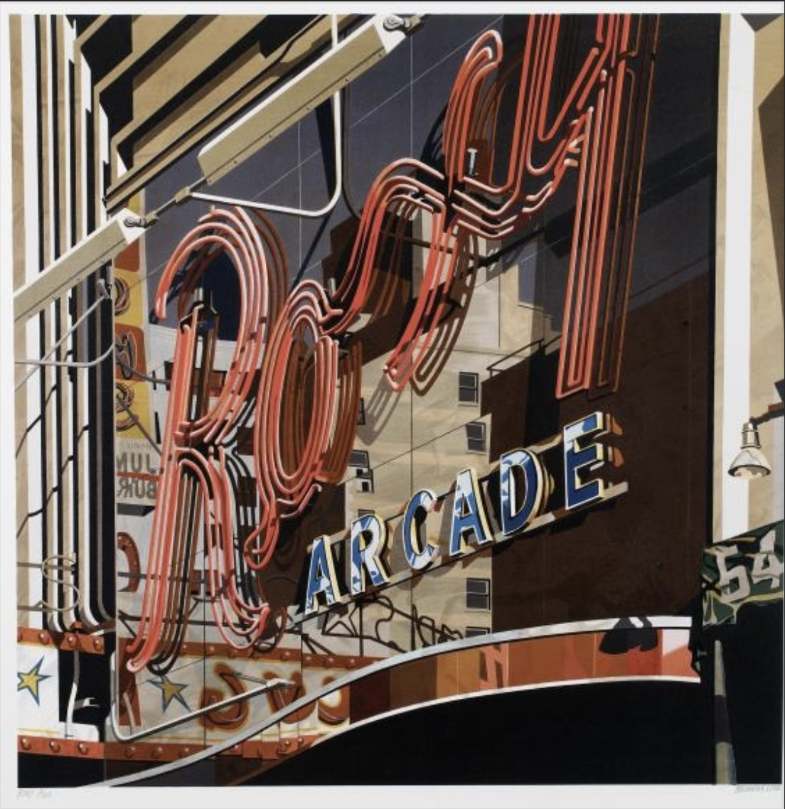 Robert Cottingham - Roxy