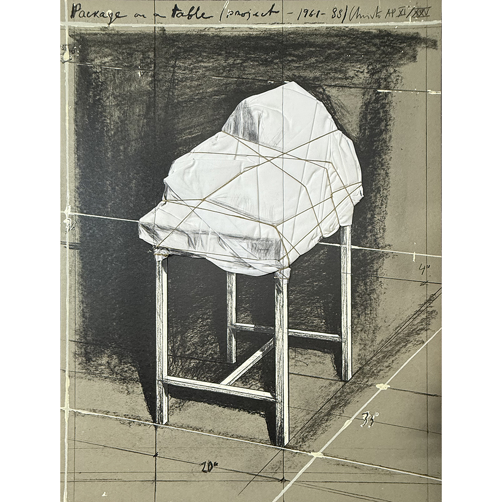 Christo and Jeanne-Claude - Package on a Table, Project
