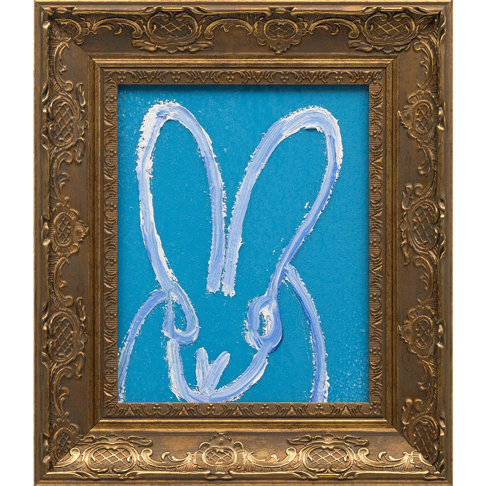 Hunt Slonem  - Blue Line 