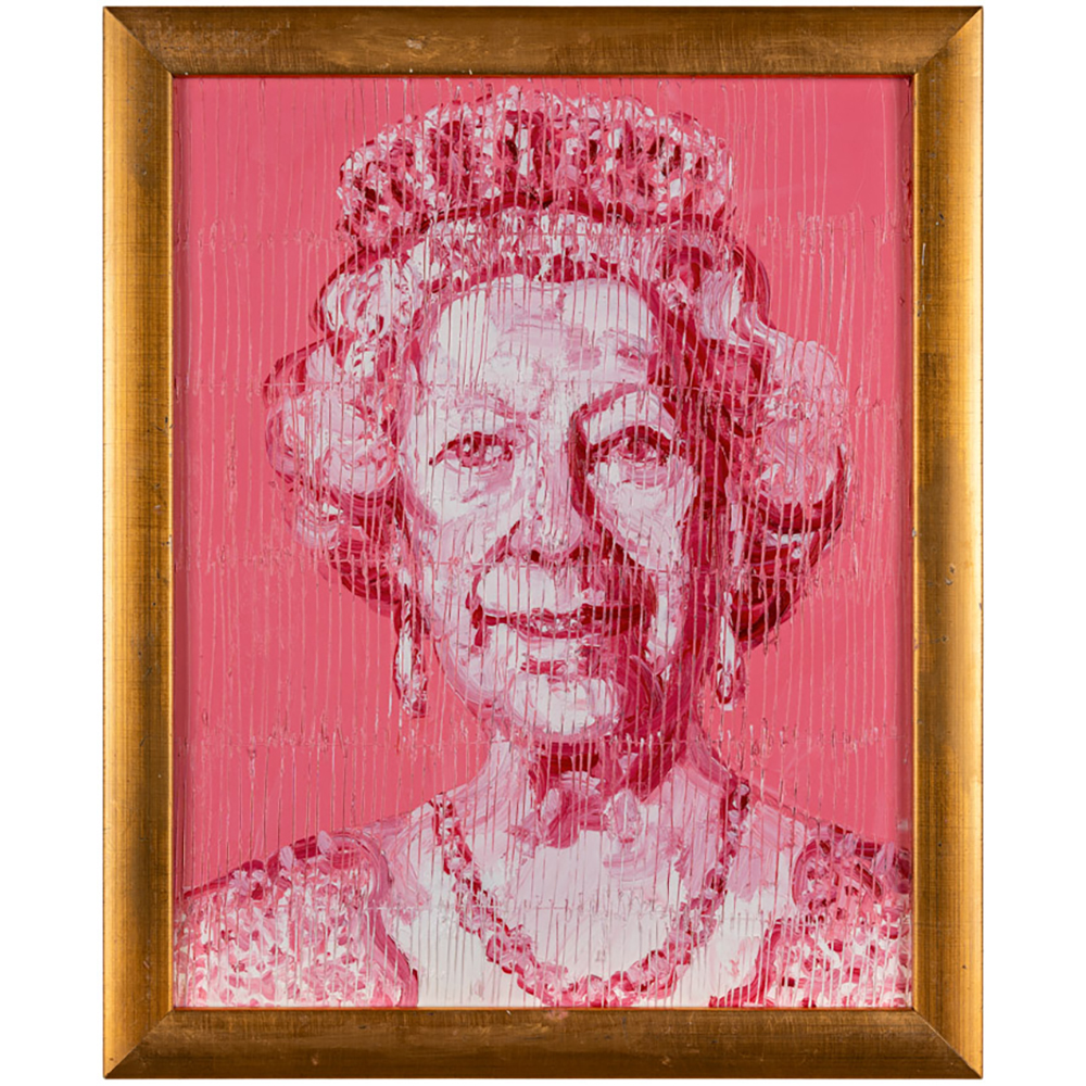 Hunt Slonem - Her Majesty Queen Elizabeth