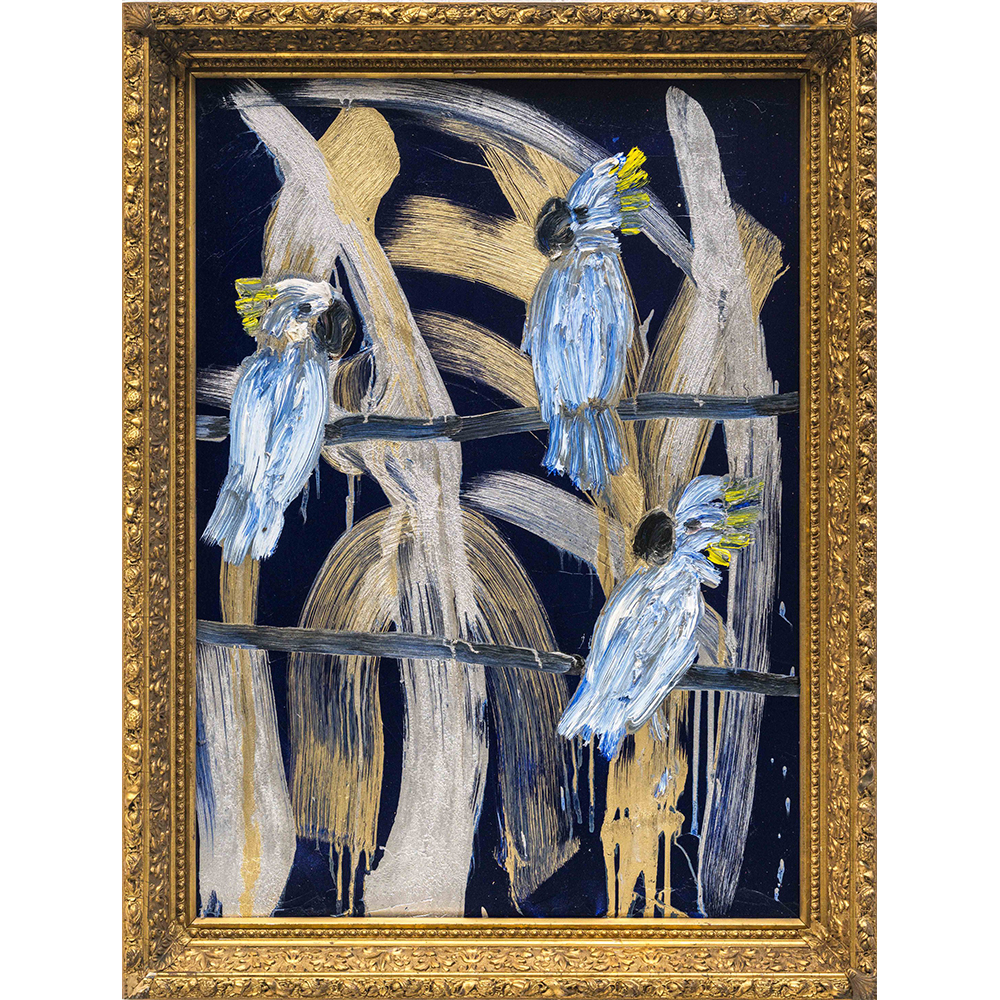 Hunt Slonem - Monsoon August