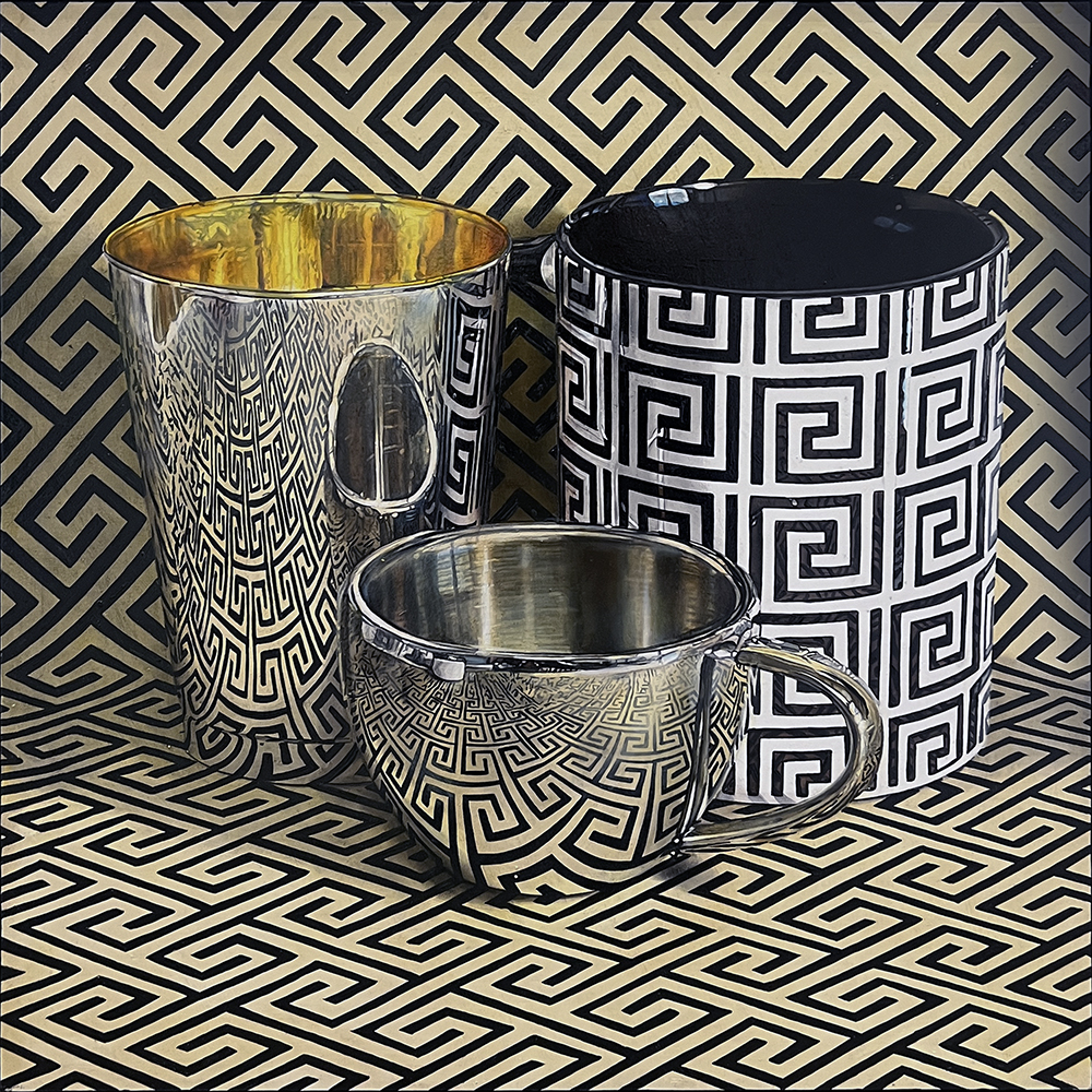 Jeanette Pasin Sloan - Greek Key II