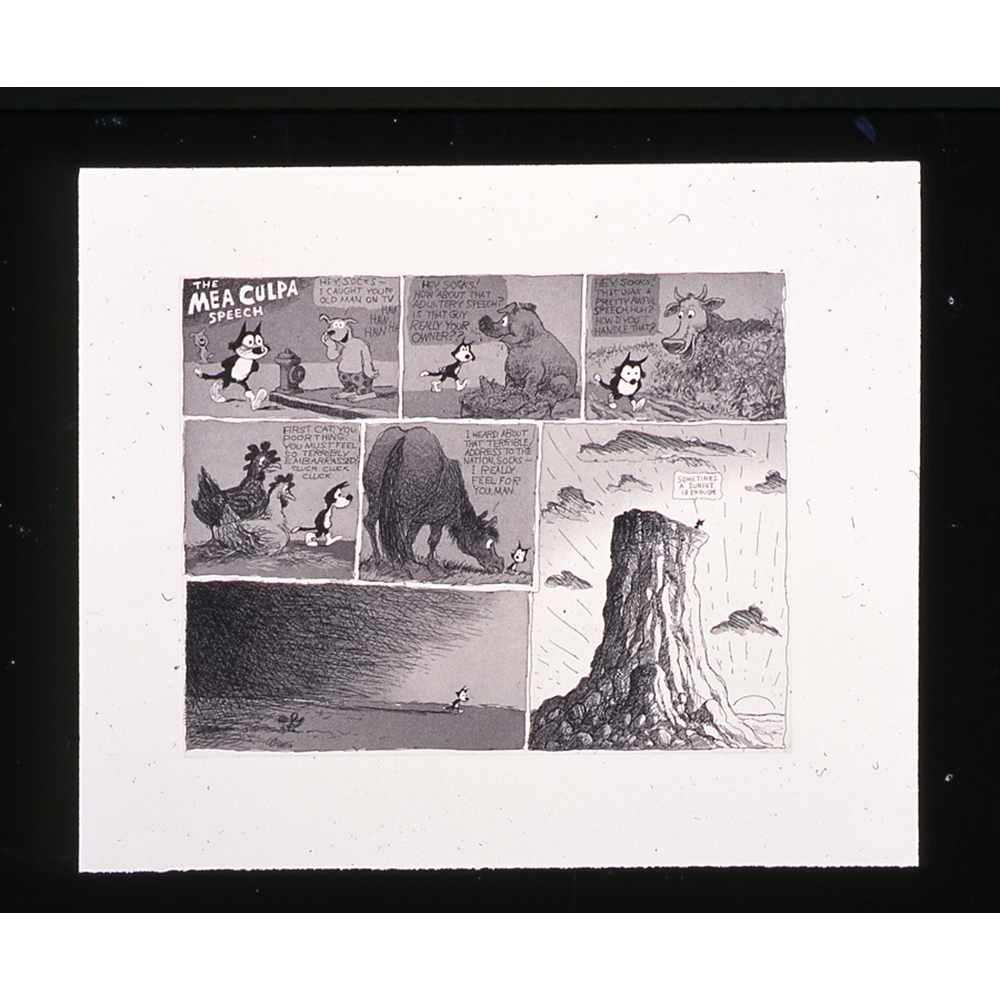 Patrick Oliphant - Mea Culpa