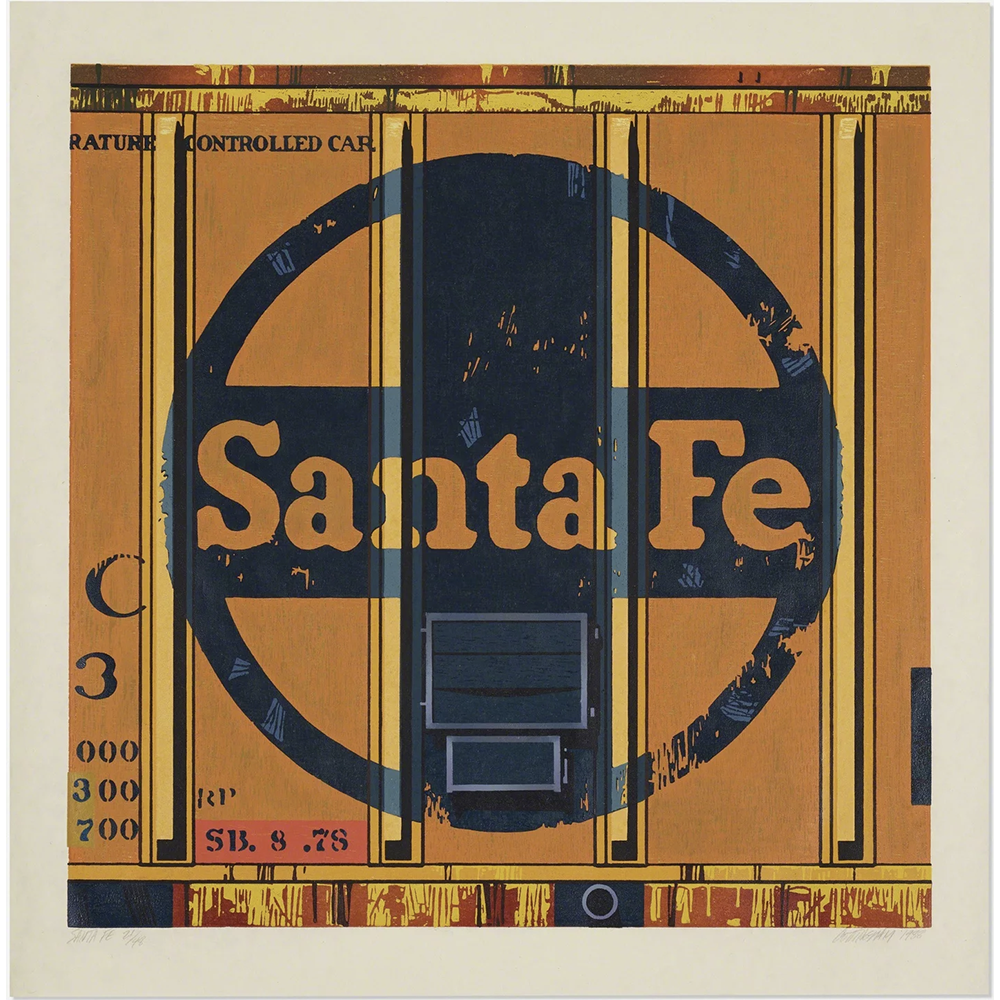 Robert Cottingham - Santa Fe