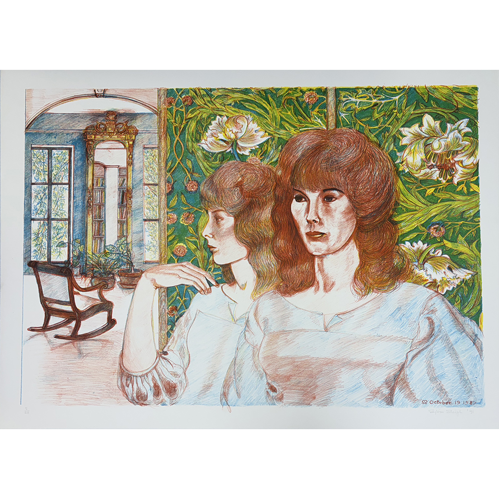 Sylvia Sleigh - Two Views of Charlene