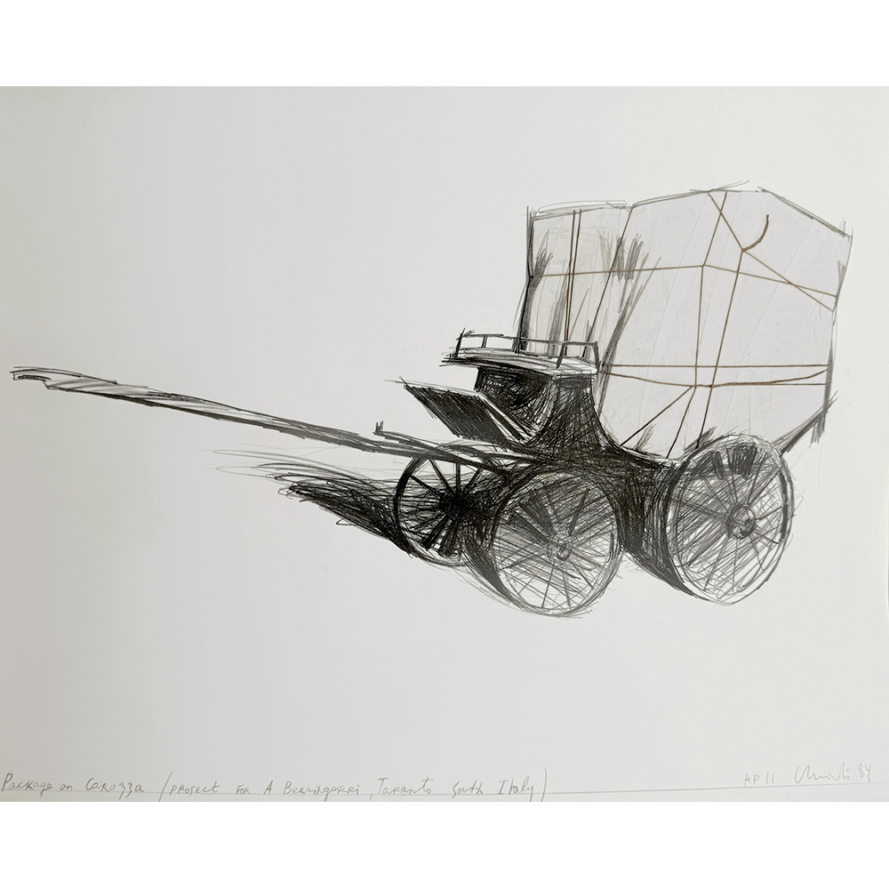 Christo and Jeanne-Claude - Package on Carozza