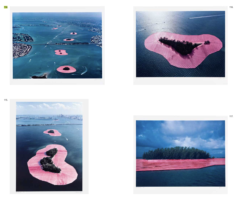 Christo and Jeanne-Claude - Surrounded Islands Portfolio