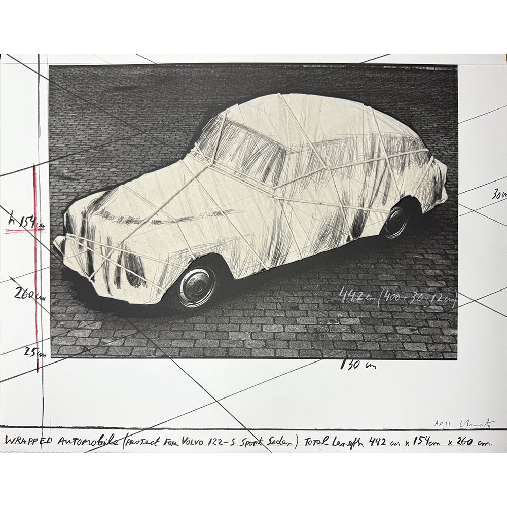 Christo and Jeanne-Claude - Wrapped Automobile (Volvo)
