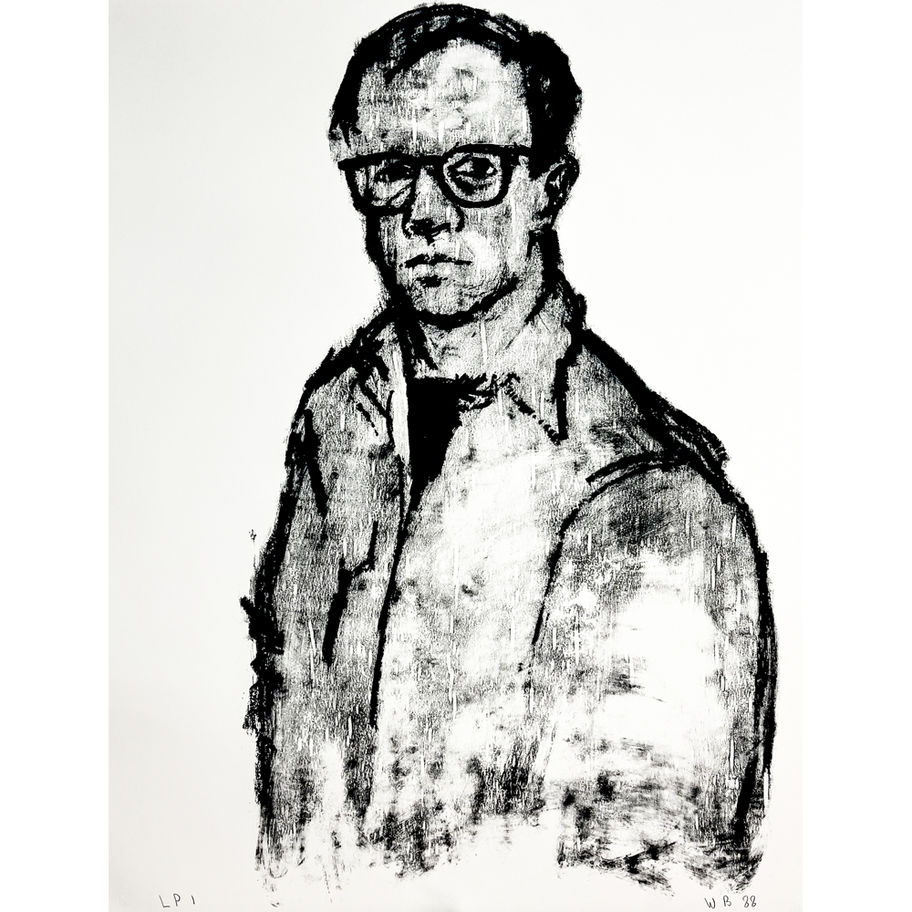 William Beckman - Self Portrait 3/4 View
