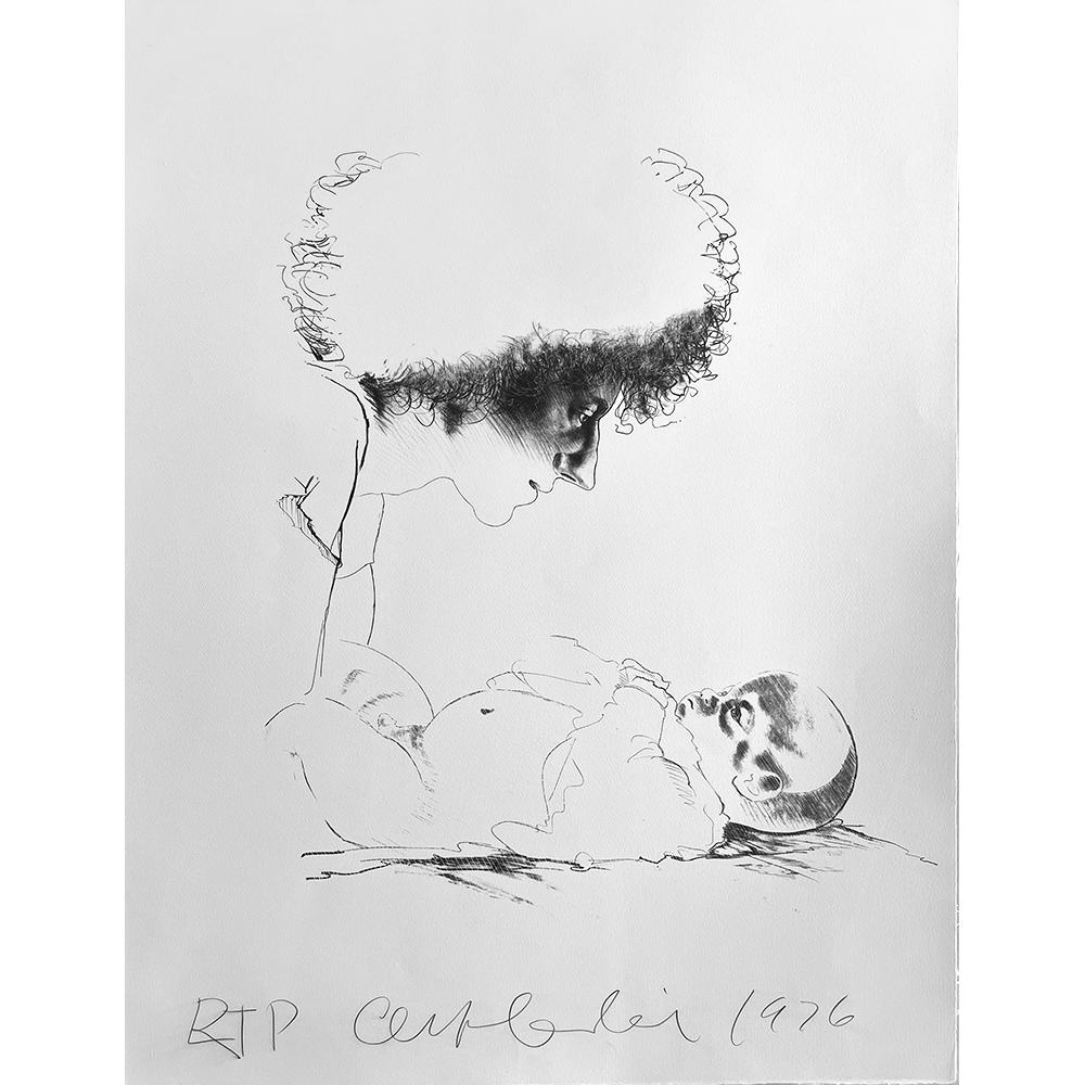 Alfred Leslie - Connie With Baby