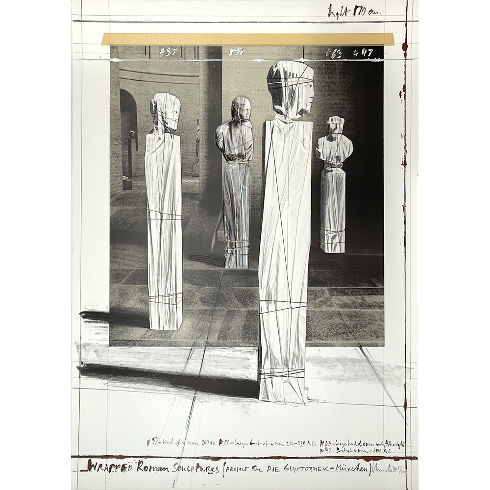 Christo and Jeanne-Claude - Wrapped Roman Sculptures, Glyptothek