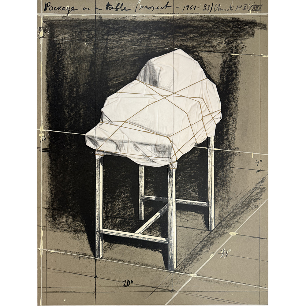 Christo and Jeanne-Claude - Package on a Table, Project