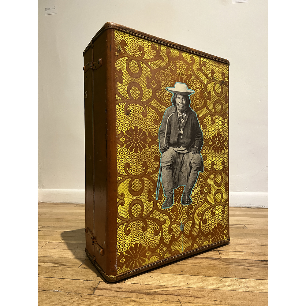 Douglas Miles - Forced Removal Series: Chief Nana with Cane 