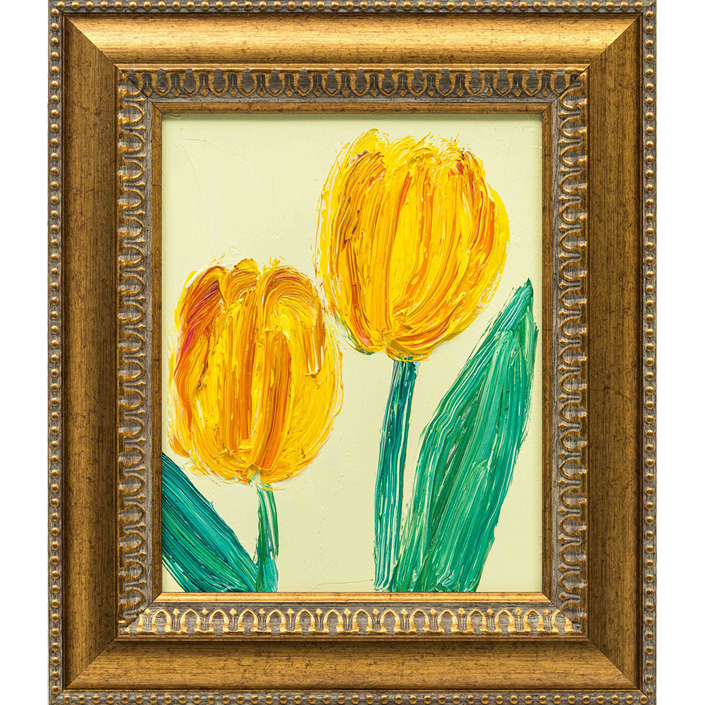 Hunt Slonem - Yellow Tulips