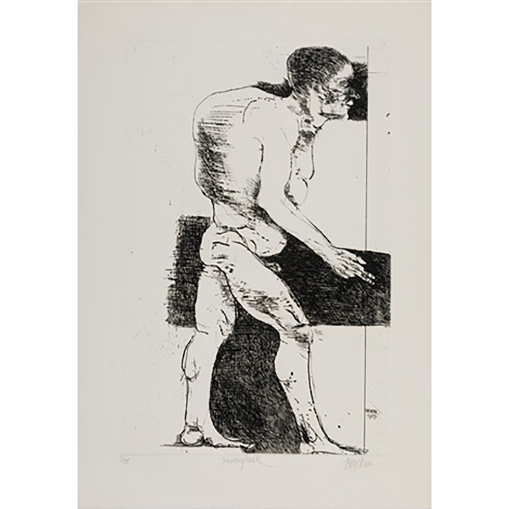 Leonard Baskin - Humpback