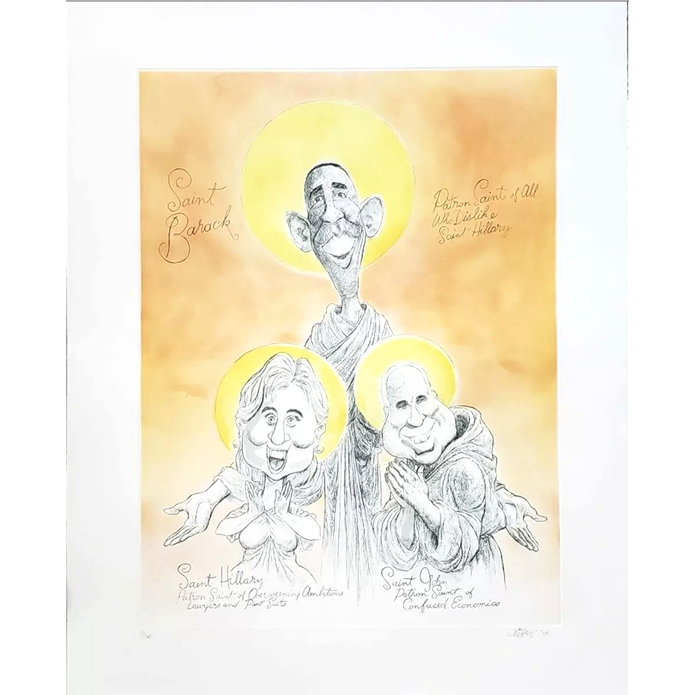 Patrick Oliphant - Three Candidates