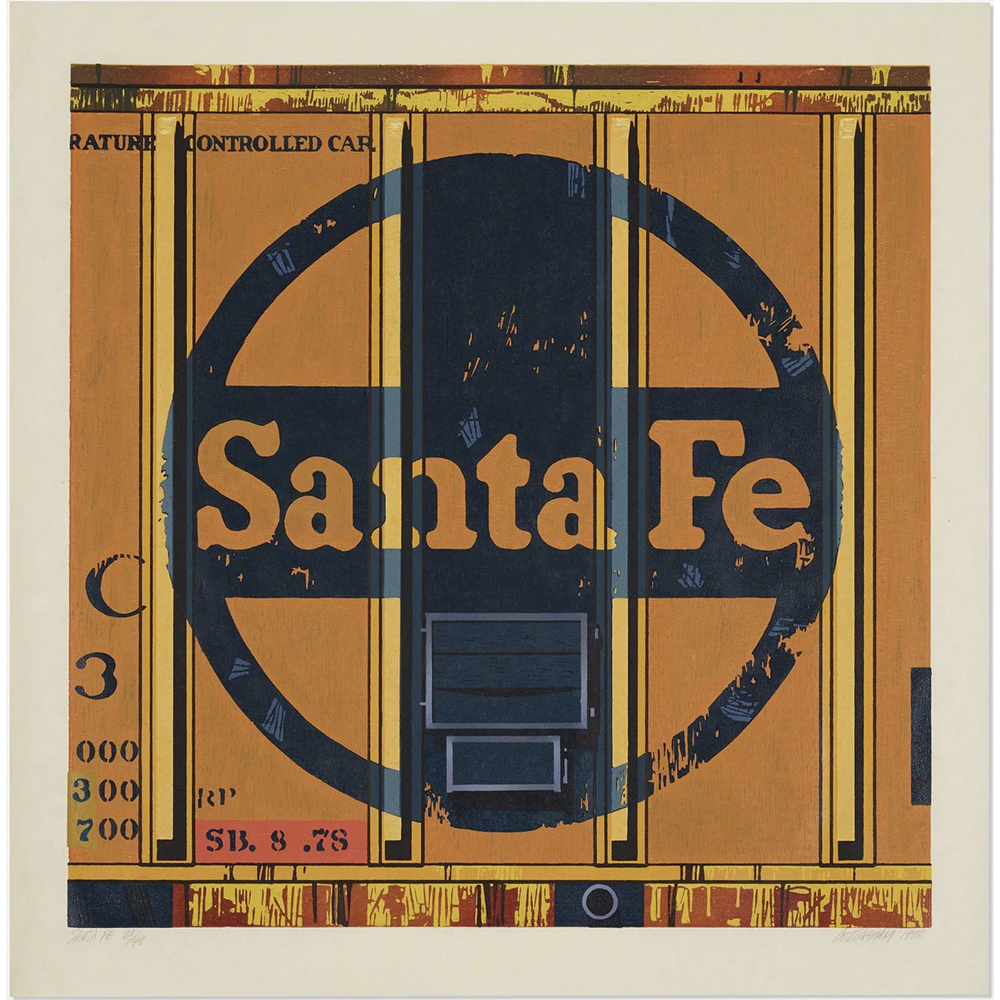 Robert Cottingham - Santa Fe