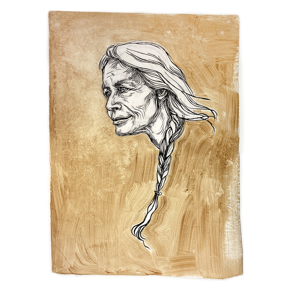 Swoon  - Sibylant Sketch  - Grandma Eva