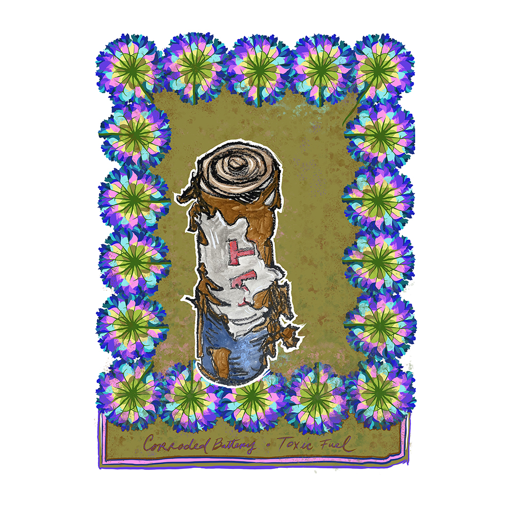 Swoon - Oracle Deck: Corroded Battery-Toxic Fuel