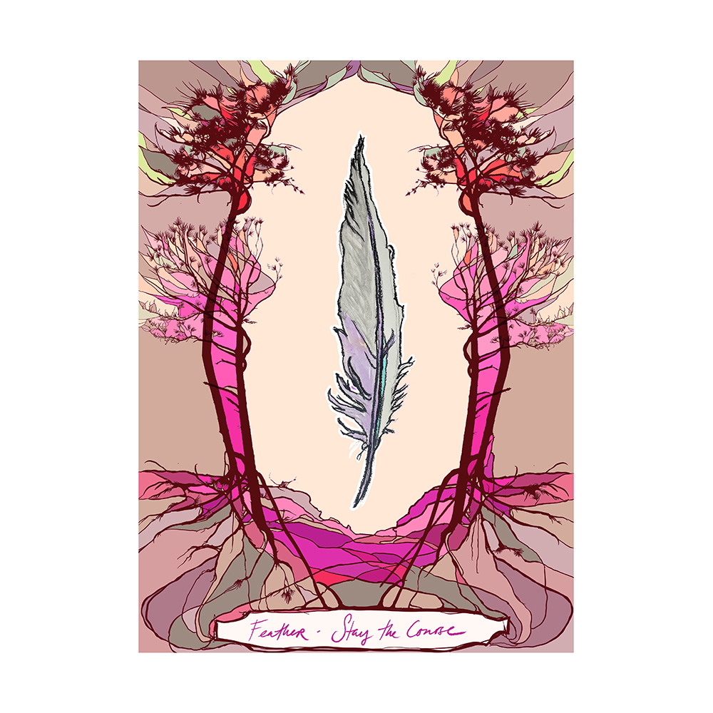 Swoon - Oracle Deck: Feather-Stay the Course