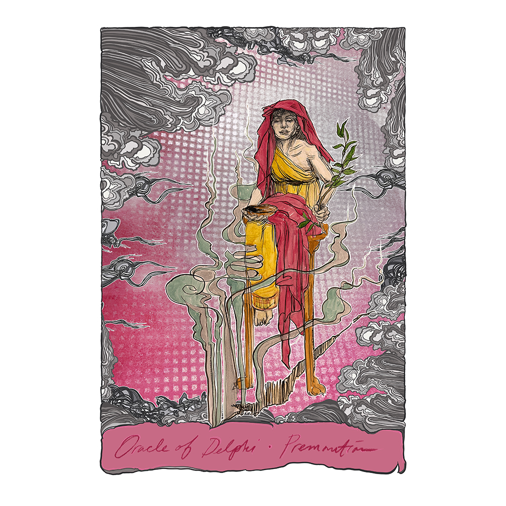 Swoon   - Oracle Deck: Oracle of Delphia-Premonition