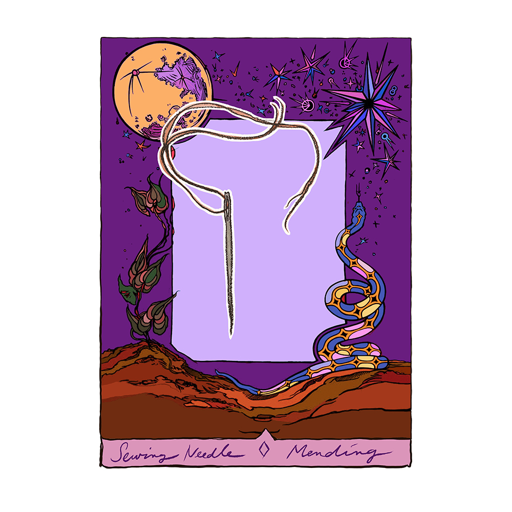 Swoon   - Oracle Deck: Sewing Needle-Mending