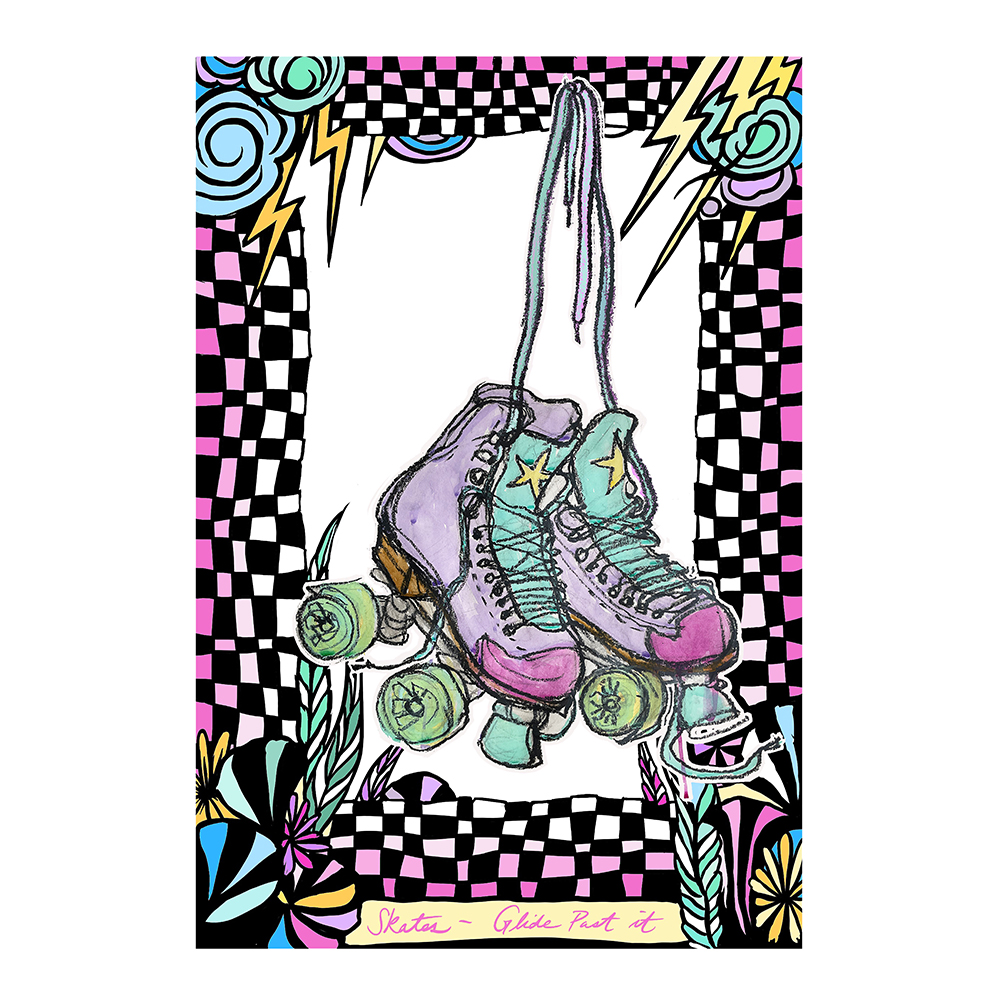 Swoon   - Oracle Deck: Skates-Glide Past It