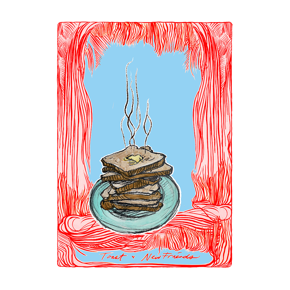 Swoon   - Oracle Deck: Toast-New Friends