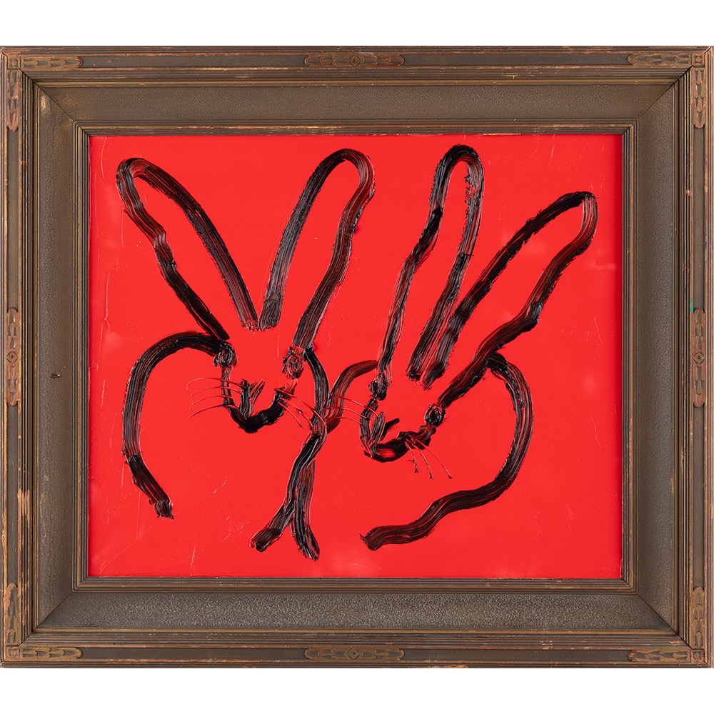 Hunt Slonem - Double Red