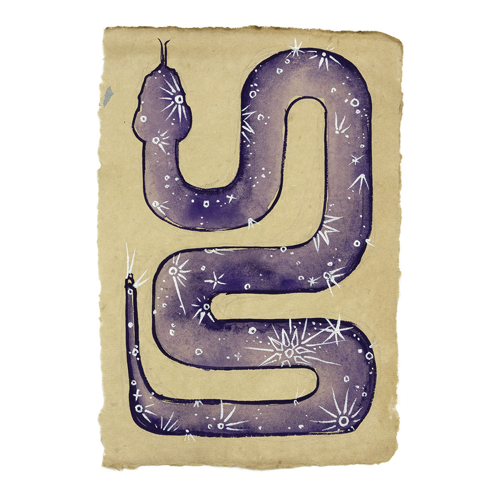 Swoon  - Elly's Notebook "Cosmic Snake"