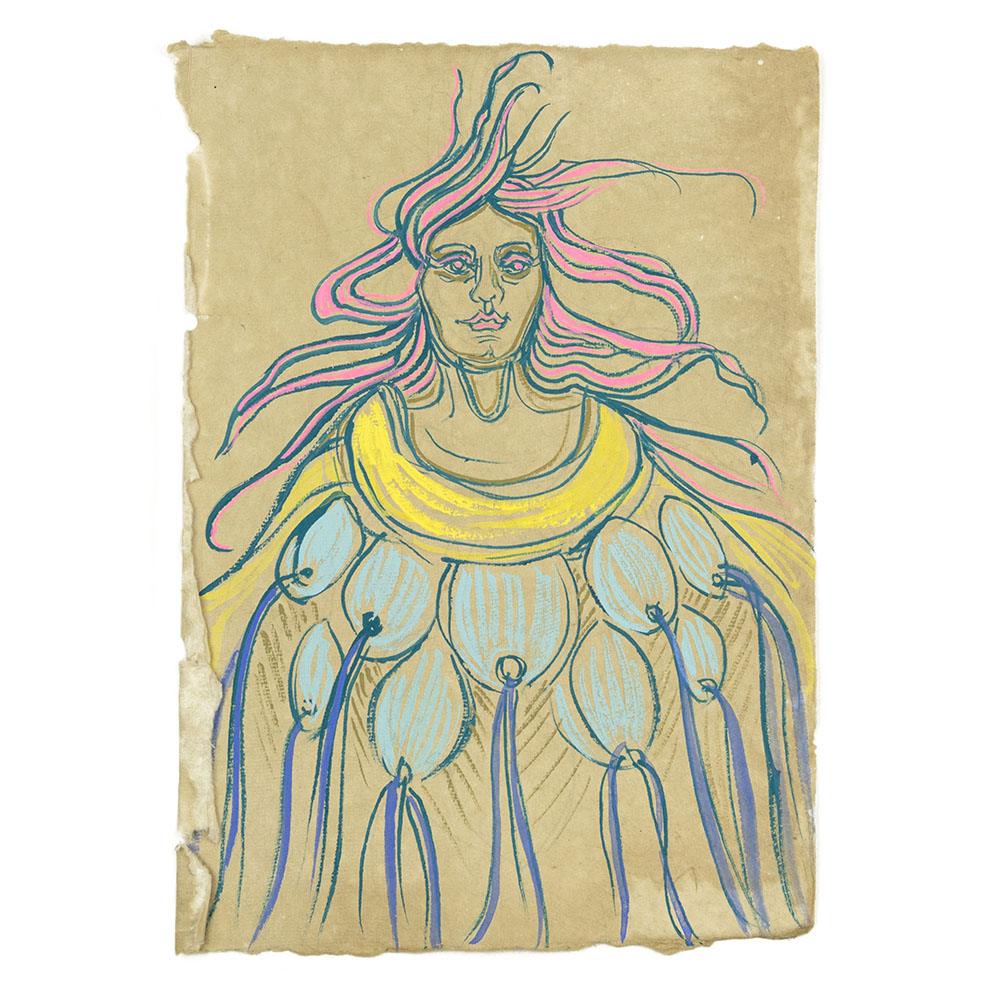 Swoon - Elly's Notebook "Artemis Fountain"