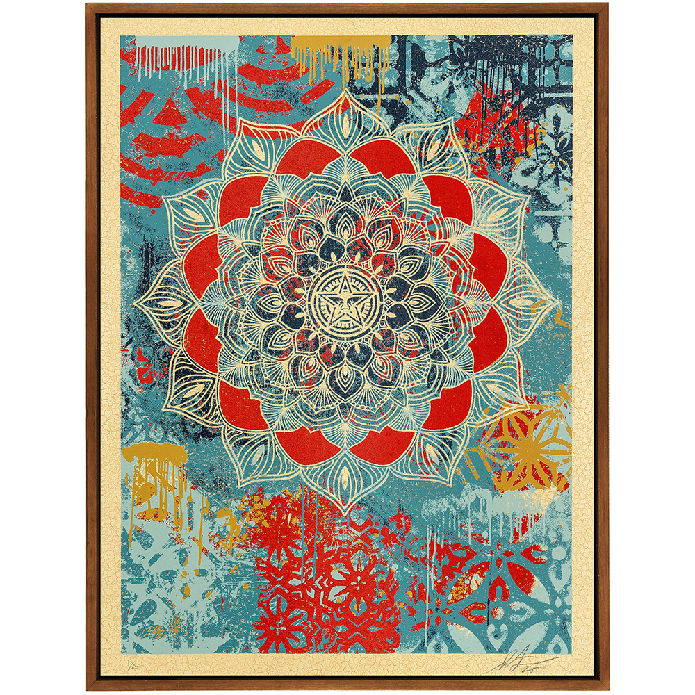 Shepard Fairey - Chaos Mandala