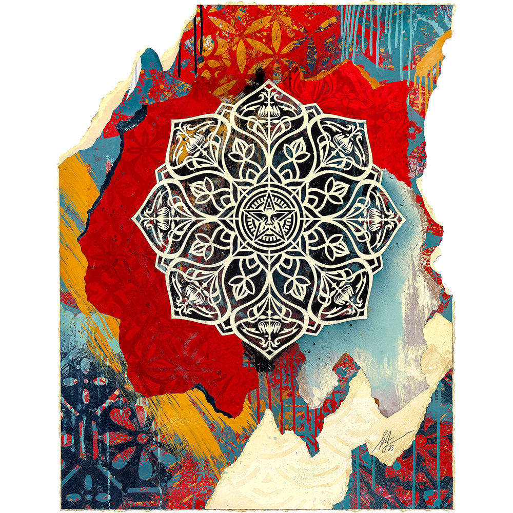Shepard Fairey - Mandala 1 (Big)