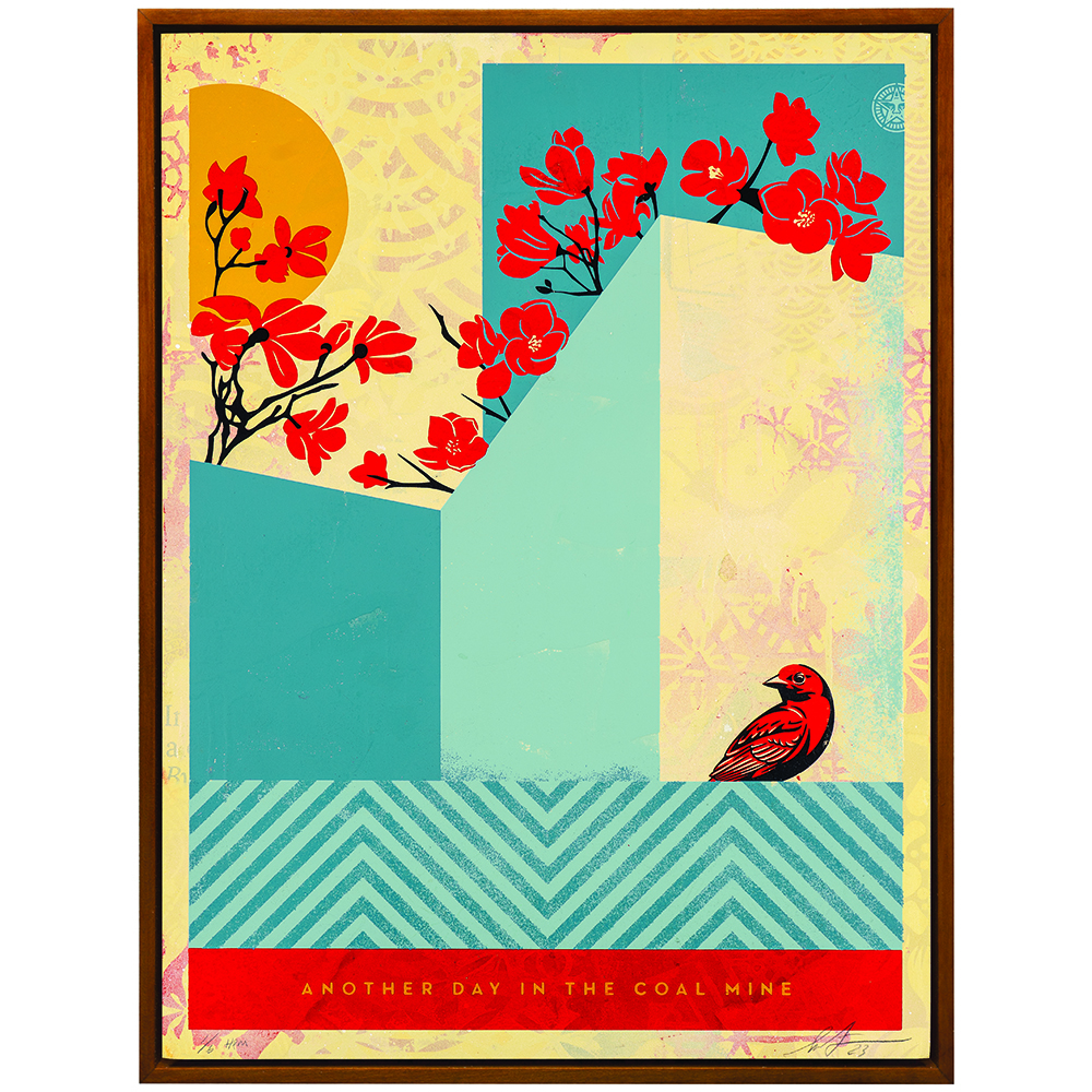 Shepard Fairey - Another Day in the Coal Mine 3/6