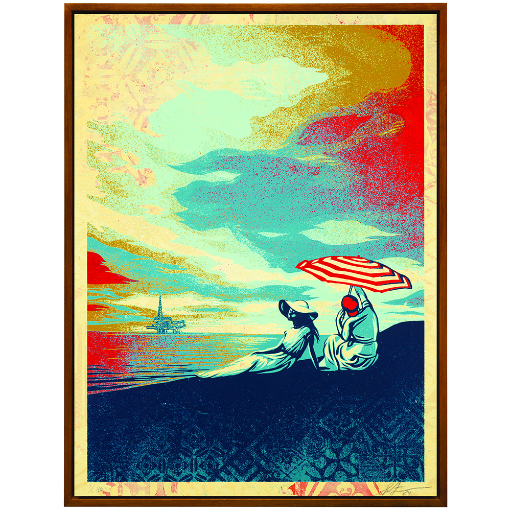 Shepard Fairey - Bliss at the Cliff's Edge 5/6