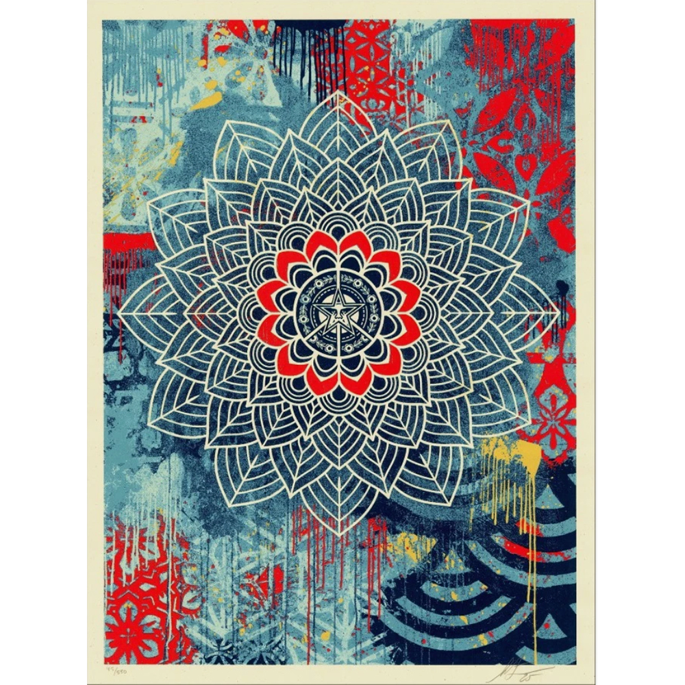 Shepard Fairey - Chaos Mandala 2 1/6