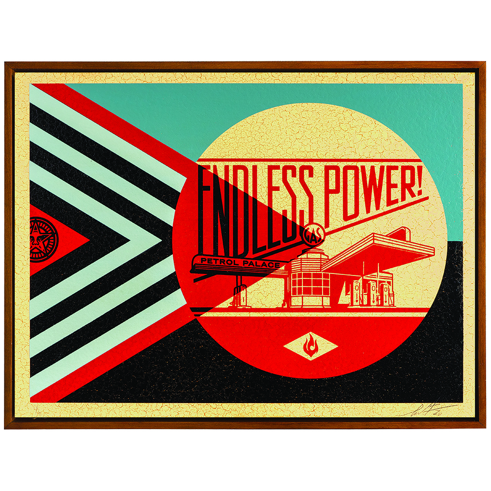 Shepard Fairey - Endless Power Petrol Palace 4/6