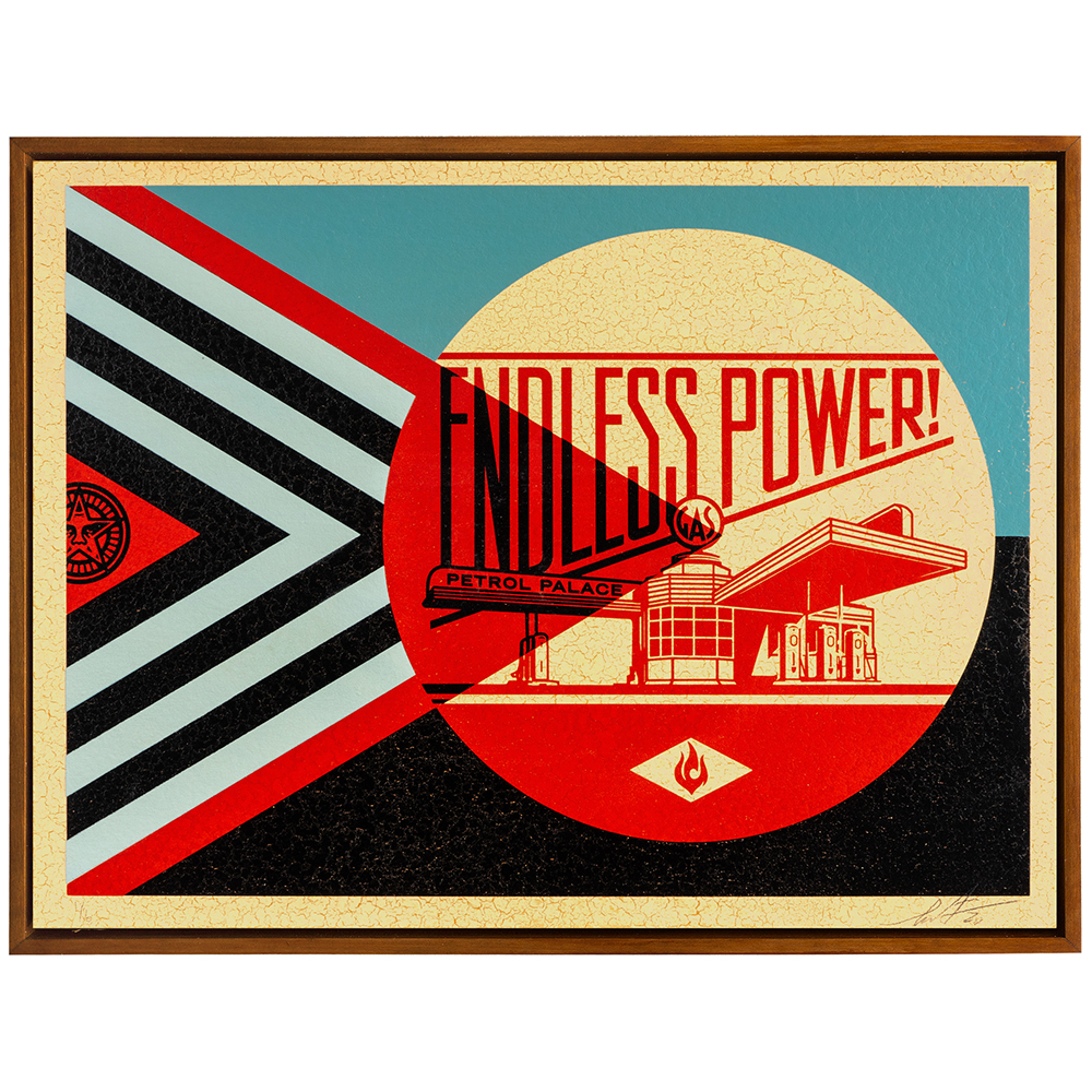 Shepard Fairey - Endless Power Petrol Palace