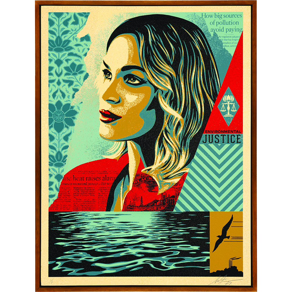 Shepard Fairey - Environmental Justice 4/6