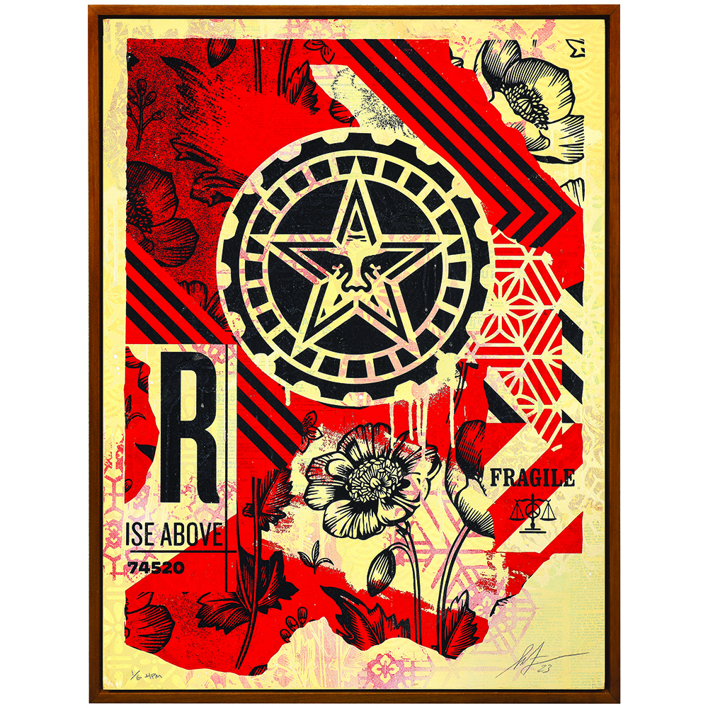 Shepard Fairey - Gears of Justice 3/6