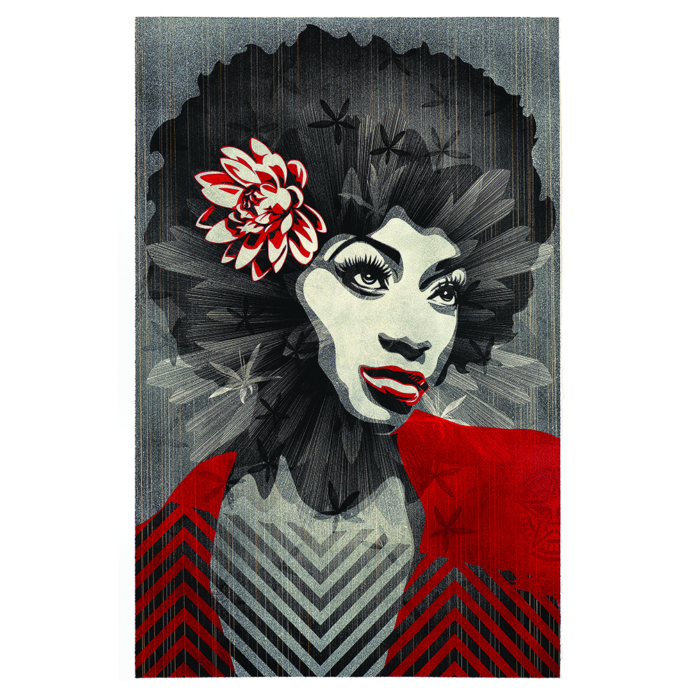 Shepard Fairey - Kai and Sunny Swan Song
