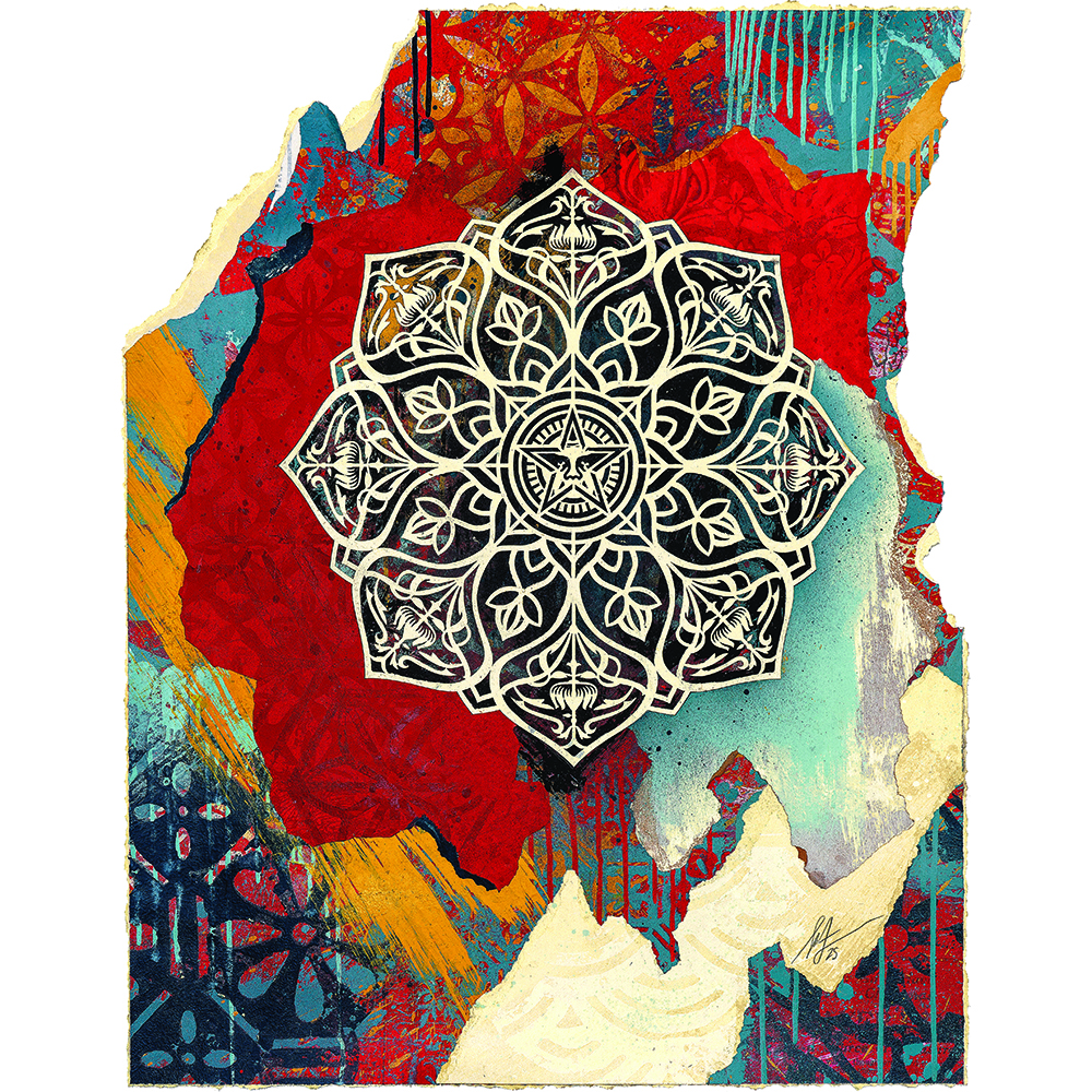 Shepard Fairey - Mandala 1 (Big)