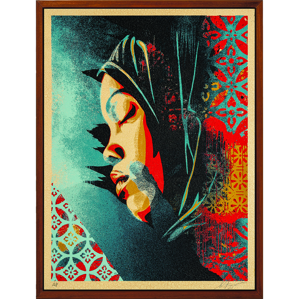Shepard Fairey - Meditation Woman 1/6