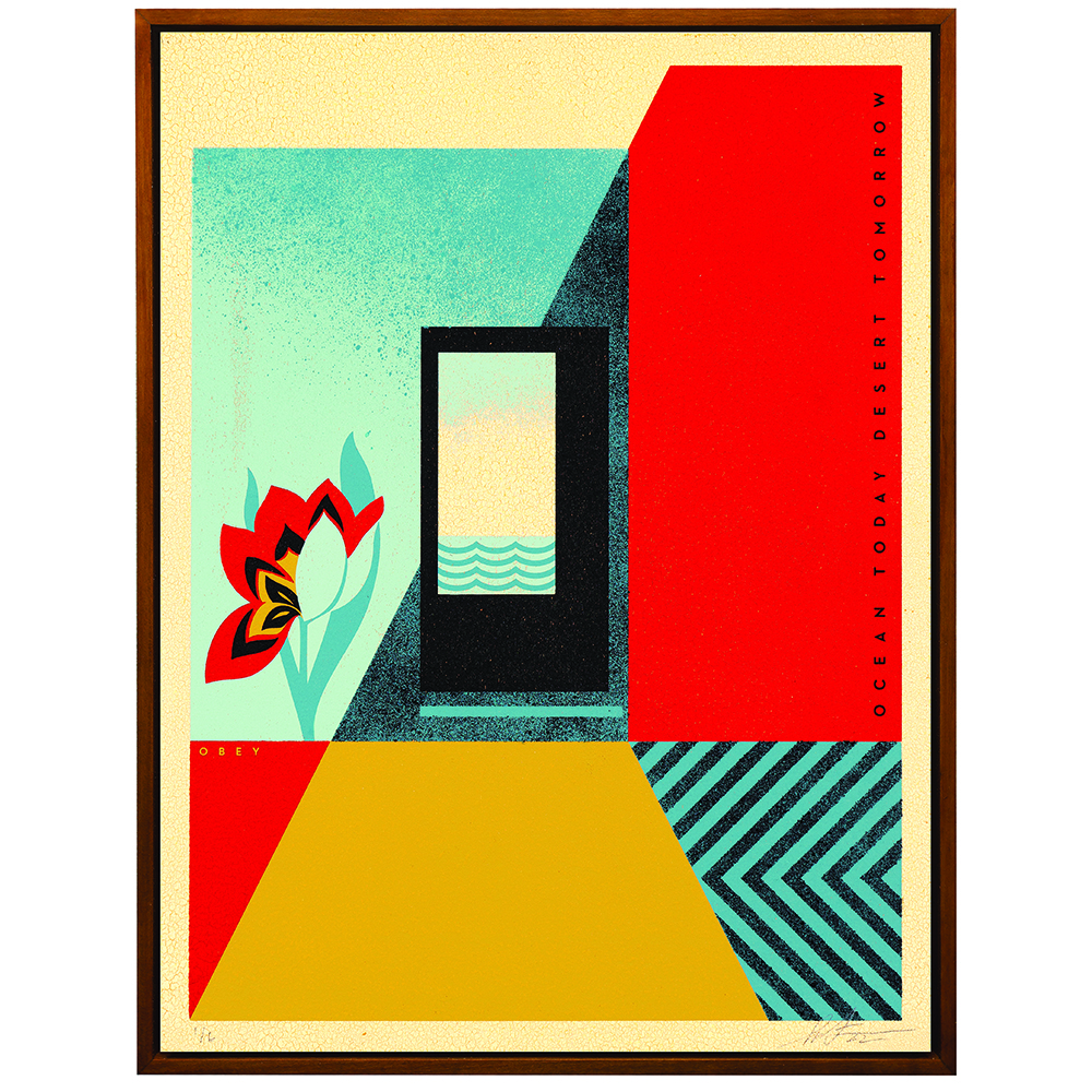 Shepard Fairey - Ocean Today Desert Tomorrow 6/6