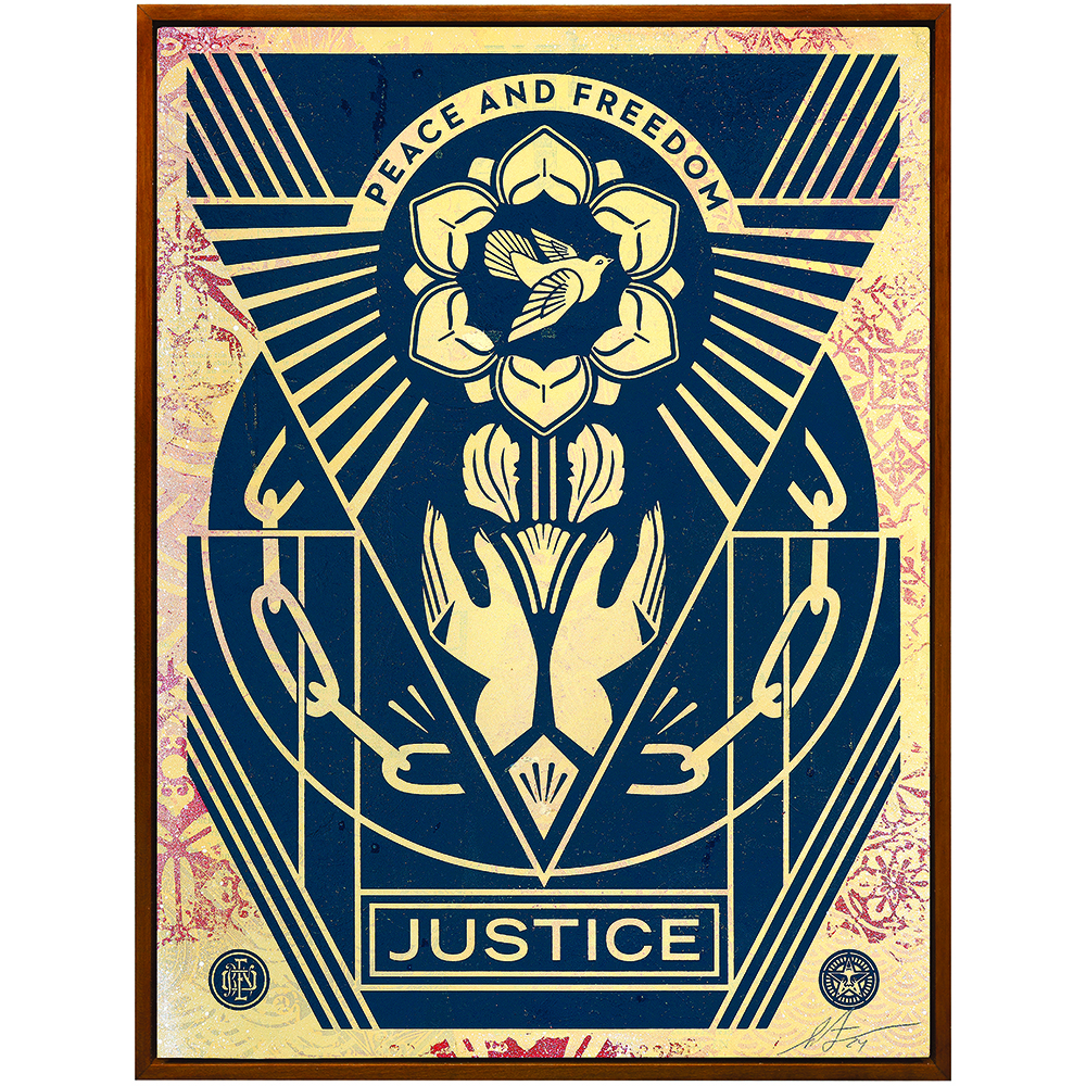Shepard Fairey - Peace and Freedom 4/6