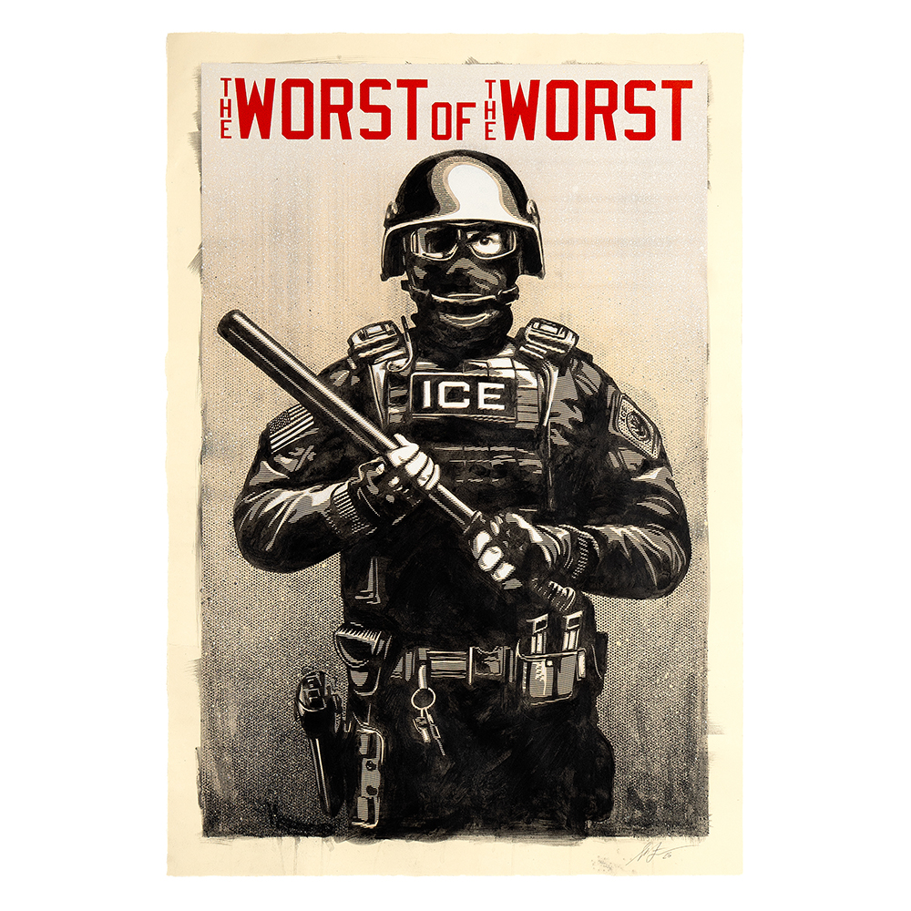 Shepard Fairey - Projection Mirror: Worst of the Worst