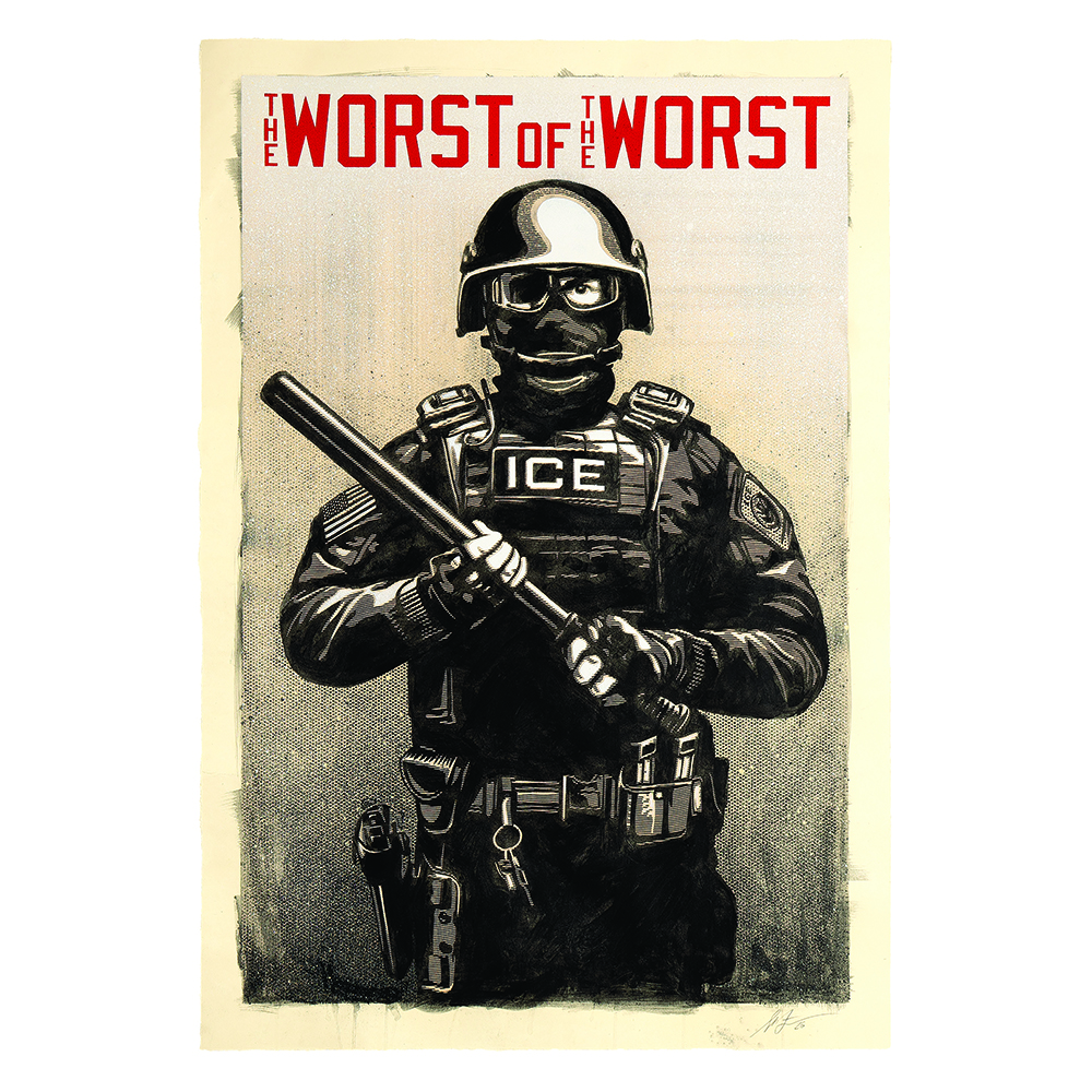 Shepard Fairey - Projection Mirror: Worst of the Worst