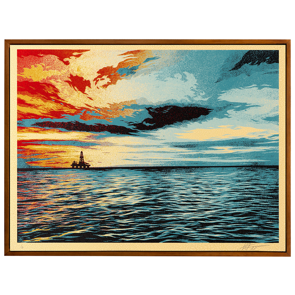 Shepard Fairey - Sunset as the Fall Approaches